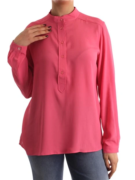 BLUSA CON BOTTONCINI DONNA ROSA