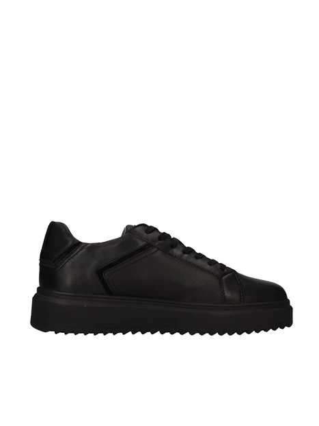 SNEAKERS RIVER IN PELLE DA UOMO BLACK