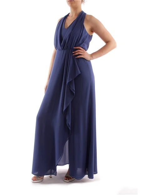 ABITO LUNGO IN GEORGETTE DONNA BLUETTE