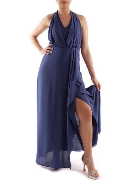 ABITO LUNGO IN GEORGETTE DONNA BLUETTE