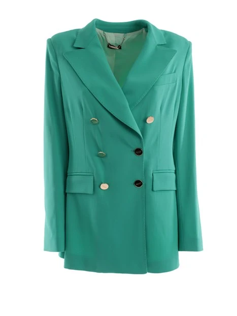 GIACCA BLAZER DOPPIOPETTO LIU JO BETTER DONNA VERDE ACQUA