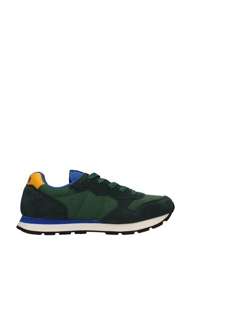 SNEAKERS CON LACCI BAMBINO VERDE SCURO