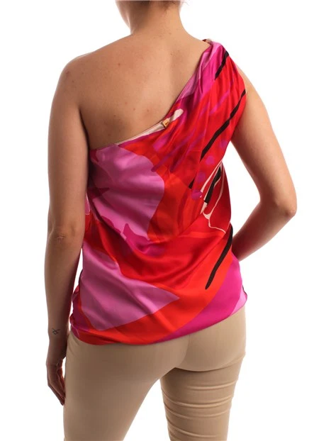 TOP MONOSPALLA FANTASIA DONNA ARANCIO