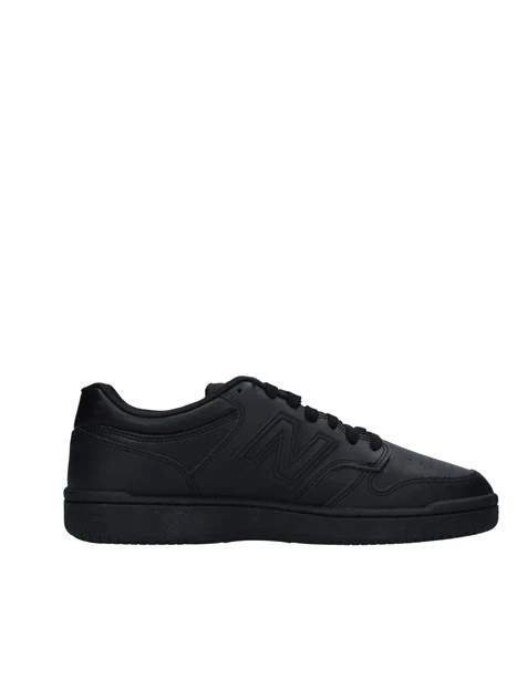 SNEAKERS BASSE 480 IN MISTO PELLE UNISEX ADULTO NERO