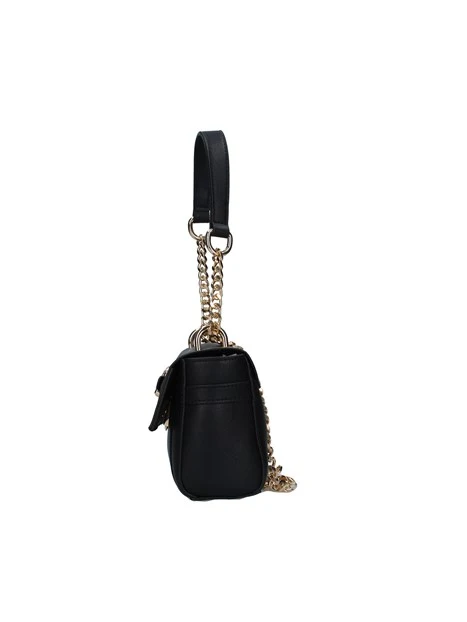 BORSA A TRACOLLA LADY BAGUETTE IN ECOPELLE DONNA NERO