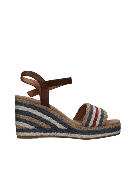 ESPADRILLAS DI CORDA MULTICOLORE DONNA BLU