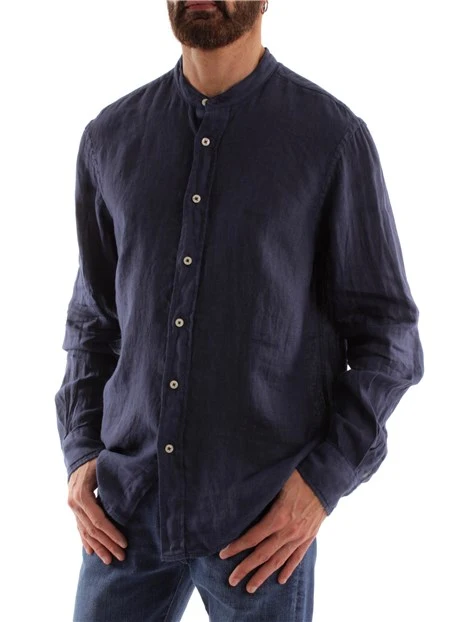 CAMICIA IN LINO COREY RIVIERA UOMO BLU