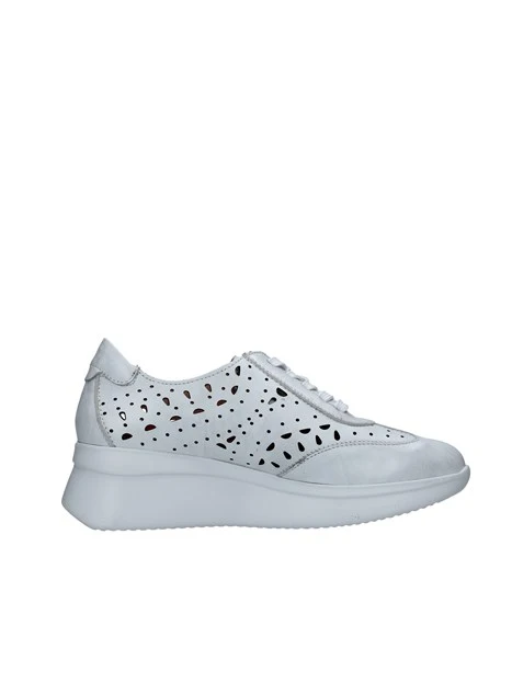SNEAKERS TRAFORATE DONNA BIANCO