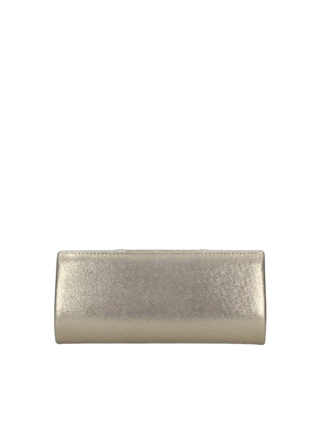 POCHETTE CON GLITTER DONNA ORO