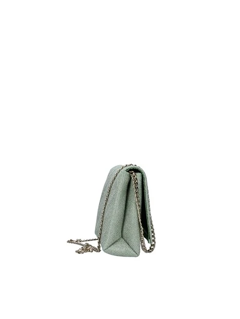 POCHETTE CON TRAMA ONDULATA DONNA VERDE ACQUA