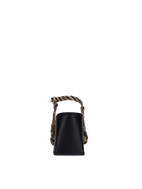 CHANEL CON INTRECCIO DONNA NERO BEIGE