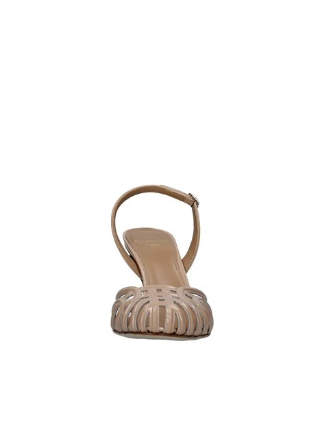 SLINGBACK CON INTRECCIO DONNA BEIGE