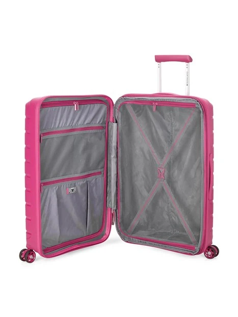 TROLLEY MEDIO B-FLYING EXP 68CM UNISEX FUCSIA