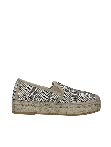 ESPADRILLAS CON ZEPPA DONNA ECRU