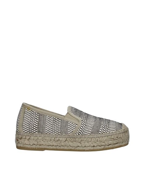 ESPADRILLAS CON ZEPPA DONNA ECRU