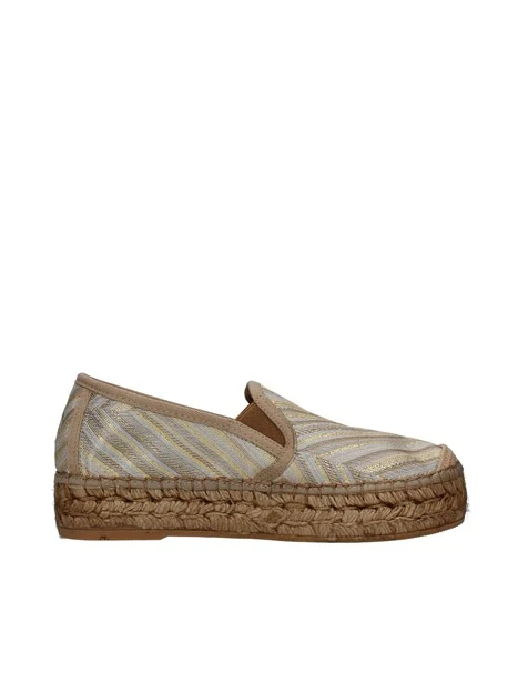 ESPADRILLAS CON ZEPPA DONNA ORO