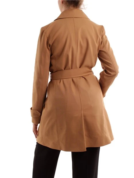 TRENCH MONOPETTO DONNA BEIGE