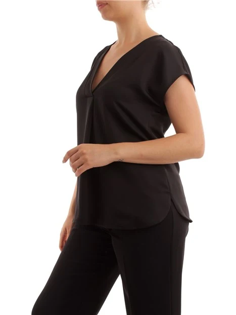 BLUSA FLUIDA ART. 365 DONNA NERO