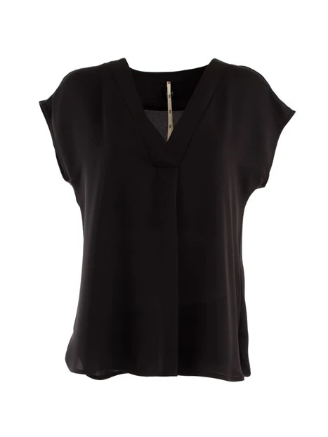 BLUSA FLUIDA ART. 365 DONNA NERO