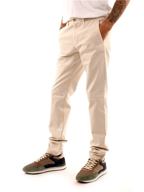 PANTALONI CHINO BLEECKER UOMO BEIGE