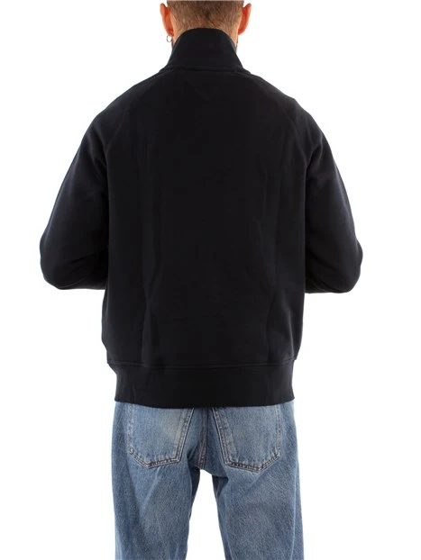 FELPA CON ZIP IMBOTTITO FRONTALMENTE UOMO BLU