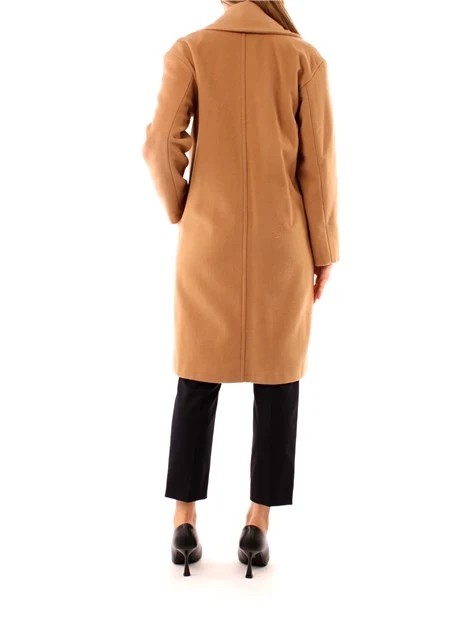 CAPPOTTO LUNGO DOPPIOPETTO DONNA BEIGE