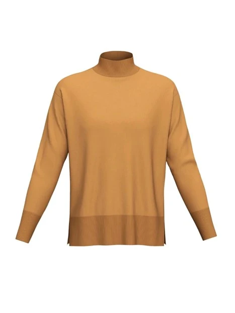 MAGLIA DOLCEVITA IN MISTO LANA DONNA BEIGE