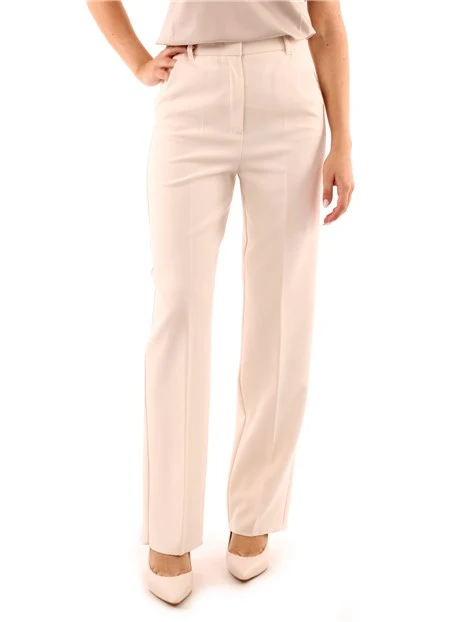 PANTALONI PALAZZO DONNA BIANCO