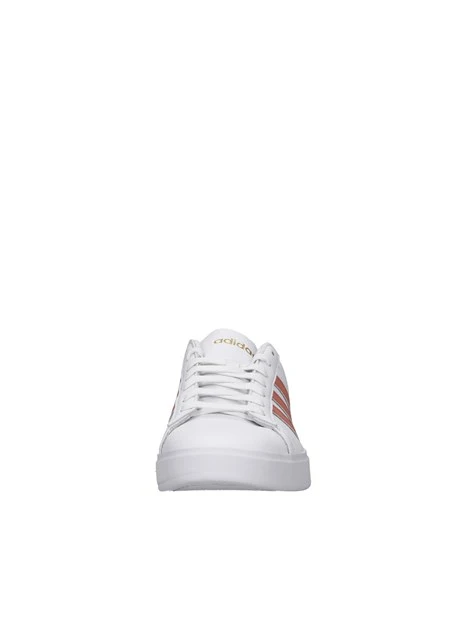 SNEAKERS BASSE GRAND COURT IN ECOPELLE DONNA BIANCO
