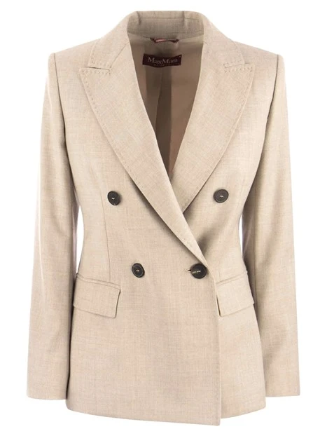 GIACCA BLAZER DOPPIOPETTO DONNA BEIGE