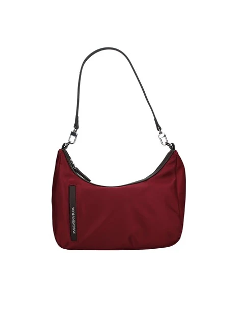 BORSA A SPALLA MEZZA LUNA DONNA ROSSO