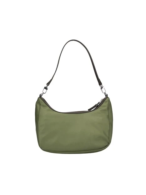 BORSA A SPALLA MEZZA LUNA DONNA VERDE CHIARO