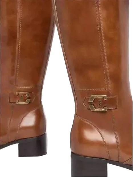 STIVALI TACCO BASSO I308800D DONNA CUOIO