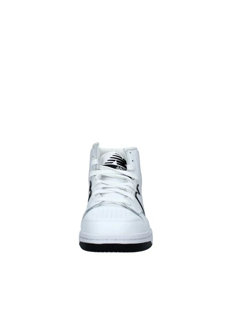 SNEAKERS ALTE 480 IN ECOPELLE CON LOGO UNISEX ADULTO BIANCO