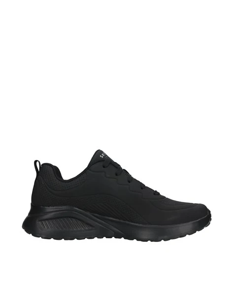 SNEAKERS UNO LITE CON LACCI DONNA NERO