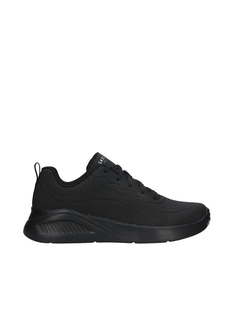 SNEAKERS UNO LITE CON LACCI DONNA NERO
