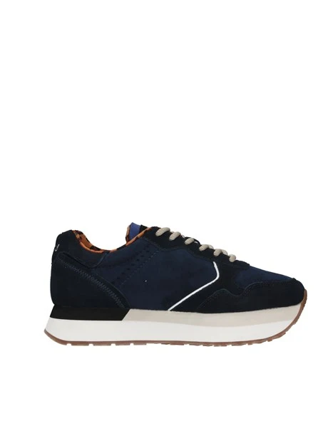 SNEAKERS KELLY  IN CAMOSCIO DONNA BLU