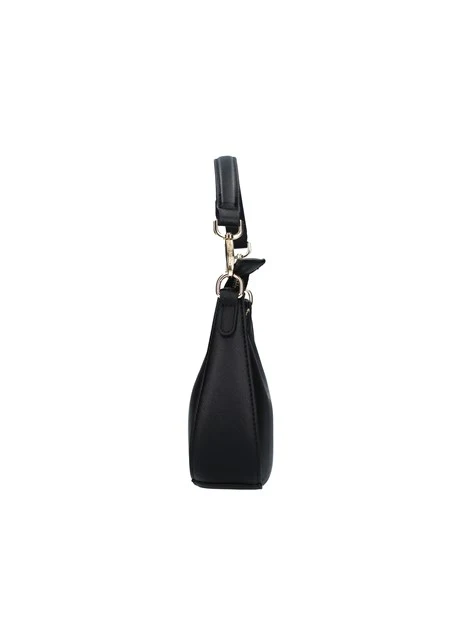BORSA A SPALLA ZERO RE CON TRACOLLA AMOVIBILE DONNA NERO