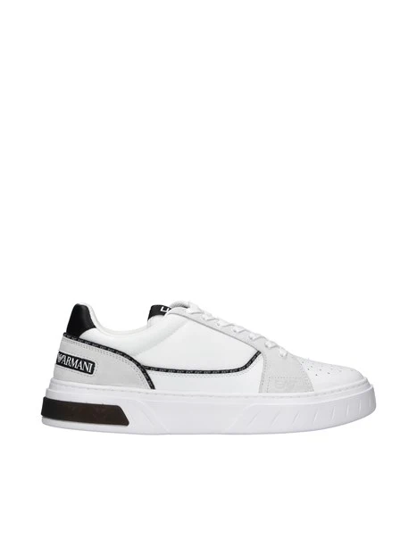 SNEAKERS CON NASTRINO LOGATO UOMO BIANCO