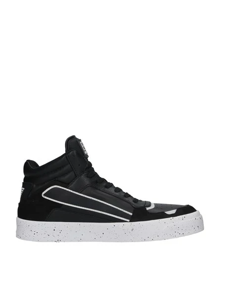 SNEAKERS ALTE CON SUOLA FANTASIA UOMO NERO