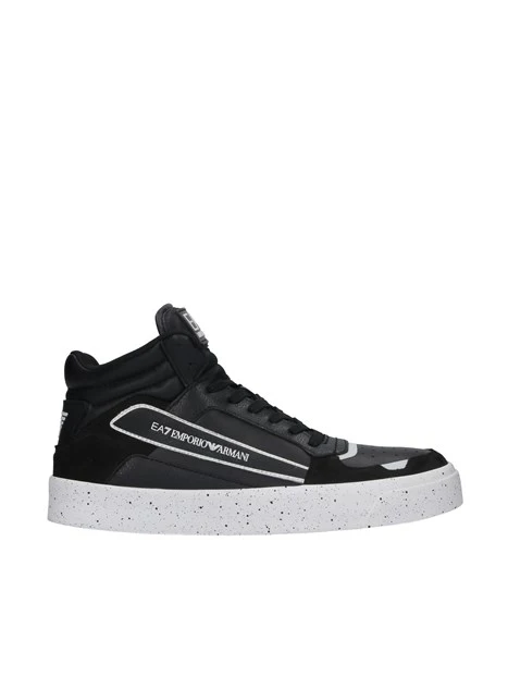 SNEAKERS ALTE CON SUOLA FANTASIA UOMO NERO