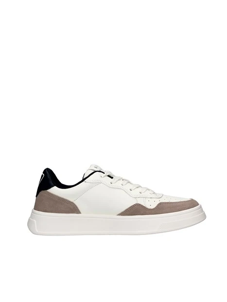 SNEAKERS CON LOGO RICAMATO UOMO BIANCO