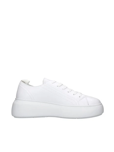 SNEAKERS CON LOGO SULLA SUOLA DONNA BIANCO