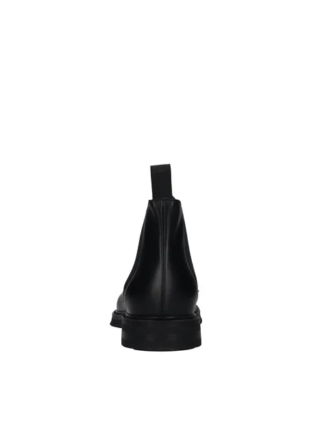 STIVALETTI CHELSEA IN PELLE UOMO NERO