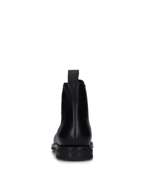 STIVALETTI TACCO BASSO 98L3 DONNA NERO