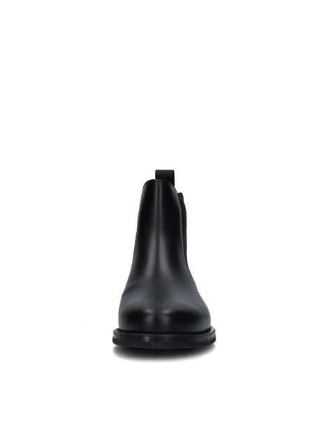 STIVALETTI TACCO BASSO 98L3 DONNA NERO
