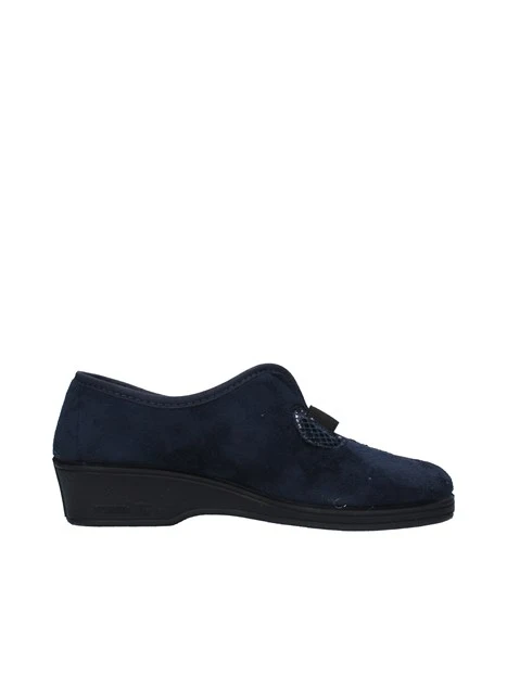 PANTOFOLE CON FASCIA ELASTICA DONNA BLU