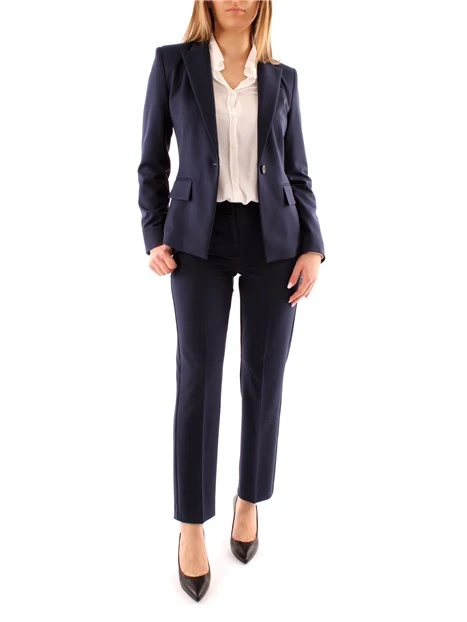 GIACCA BLAZER MONOPETTO DONNA BLU NOTTE