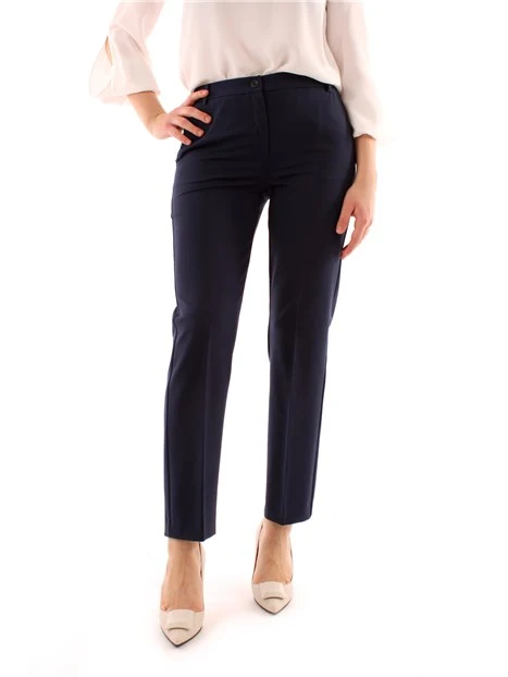 PANTALONI CHINO DONNA BLU NOTTE