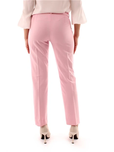 PANTALONI CHINO DONNA ROSA PASTELLO